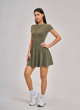 Load image into Gallery viewer, Aspen Olive Dress