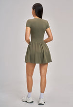 Load image into Gallery viewer, Aspen Olive Dress