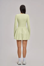 Load image into Gallery viewer, Matcha Sculpt Long Sleeve Dress
