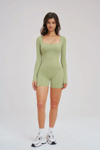 Load image into Gallery viewer, Backless Matcha Muse Romper