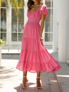 South Beach Ruffle Dress scarlt.com dubai dresses