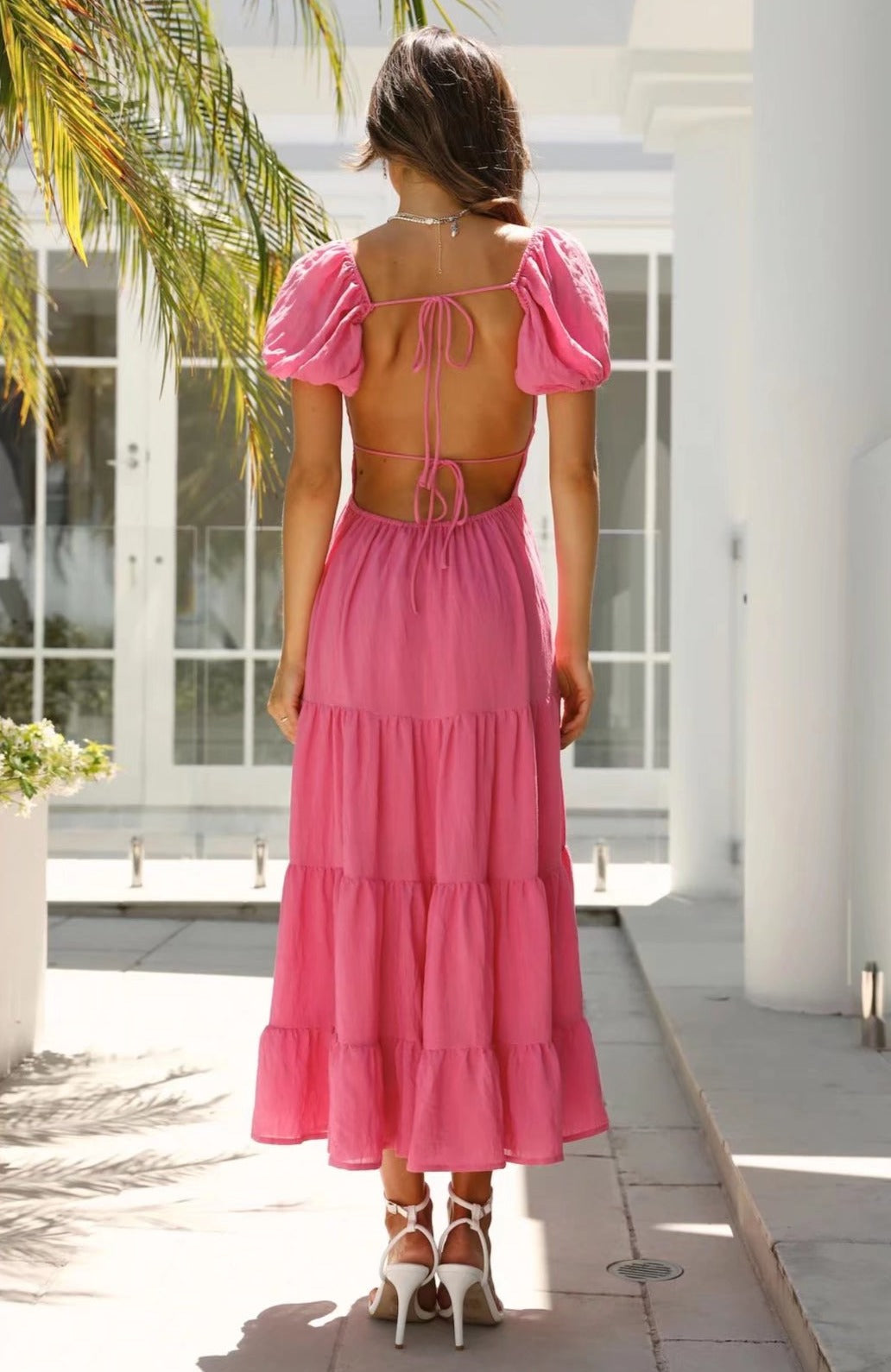 South Beach Ruffle Dress L South Beach Ruffle Dress L