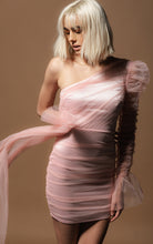 Load image into Gallery viewer, Rosabell Pink Amo Couture Mini Dress