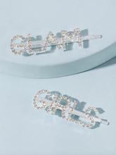 Load image into Gallery viewer, Glam Girls Rhinestone Hairpin