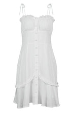 Load image into Gallery viewer, Angelica Mini white bridal  Dress scarlt.com dubai uae