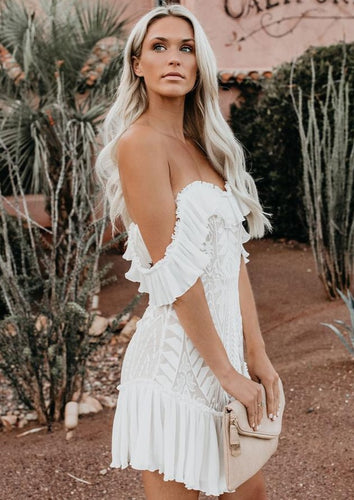 Belle Off Shoulder Dress scarlt.com dubai